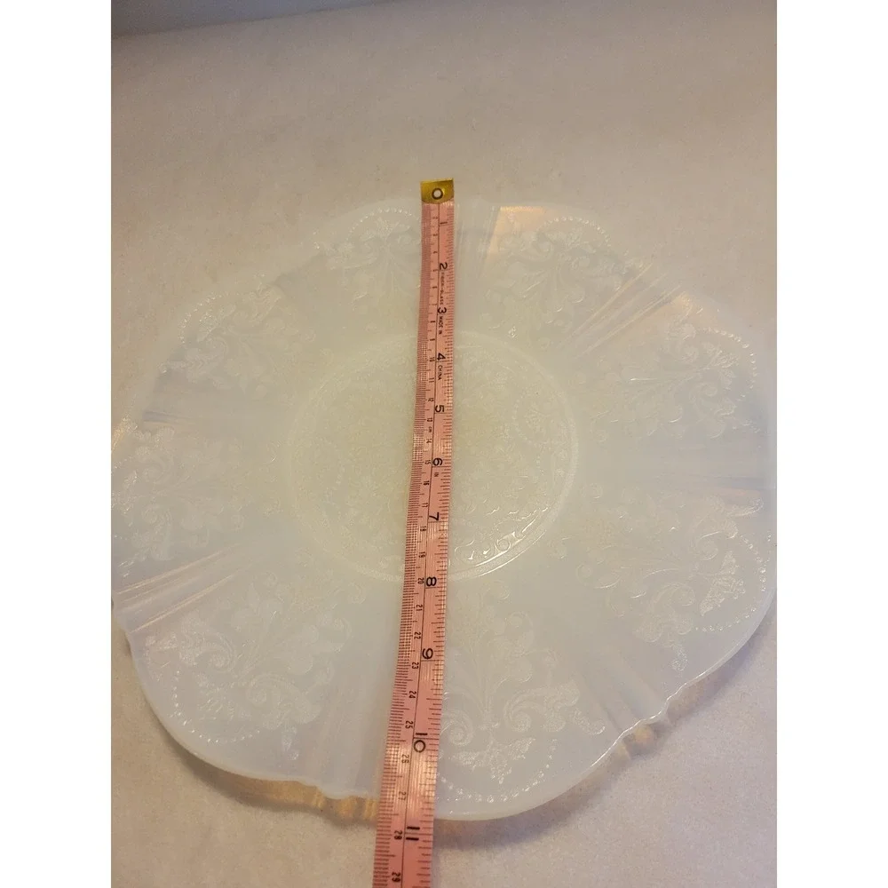Vtg Victorian Petalware Plate 11